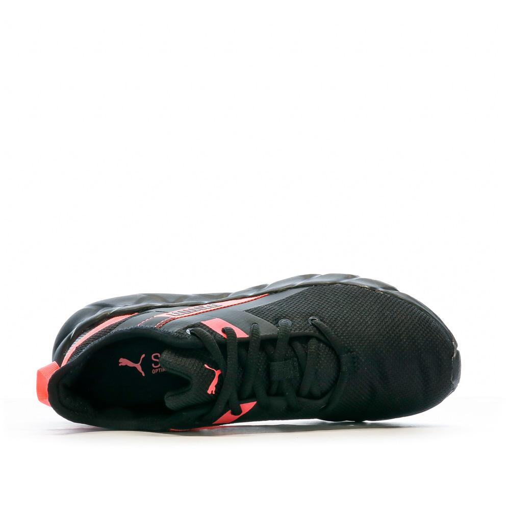 Chaussures de running Noir/Rose Femme Puma Wns Weave vue 4