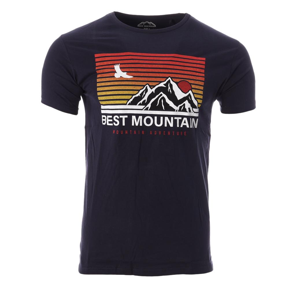 T-shirt Marine Homme Best Mountain 2006 pas cher