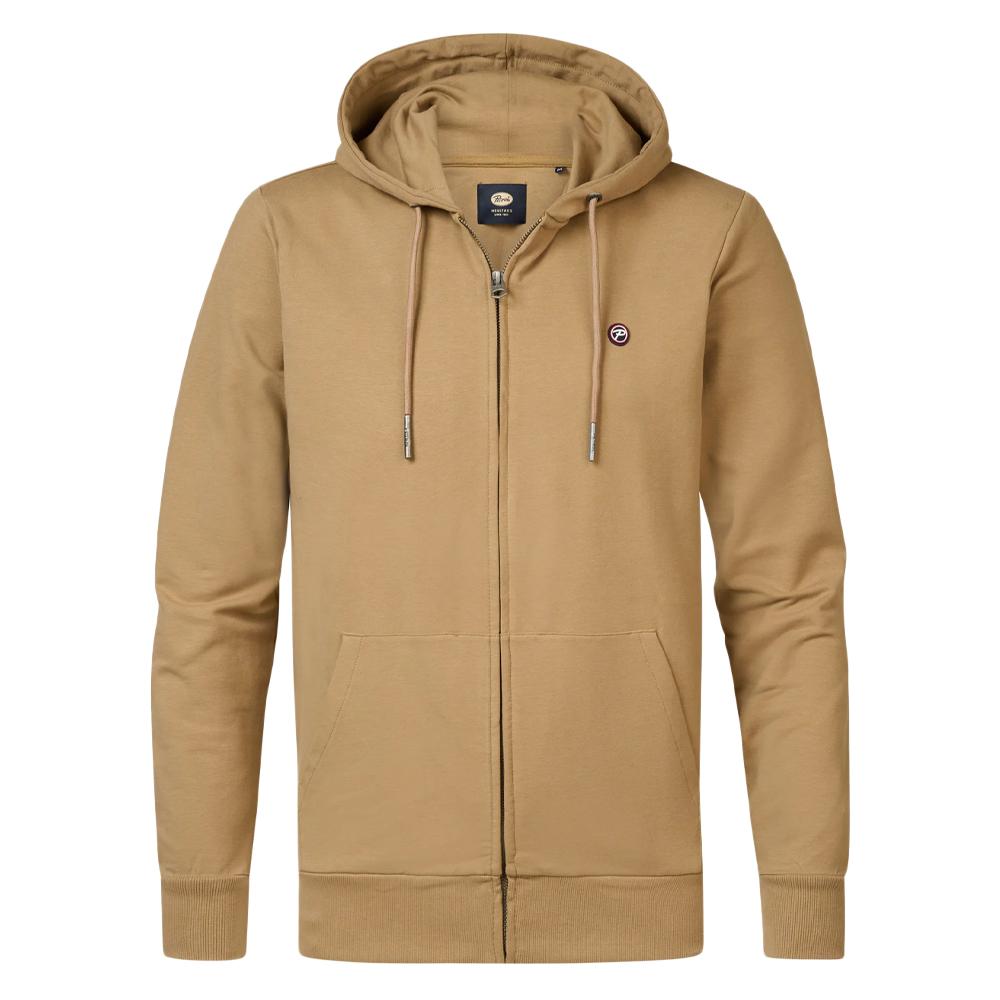 Sweat Zippé Beige Homme Petrol Industries SWH004 pas cher