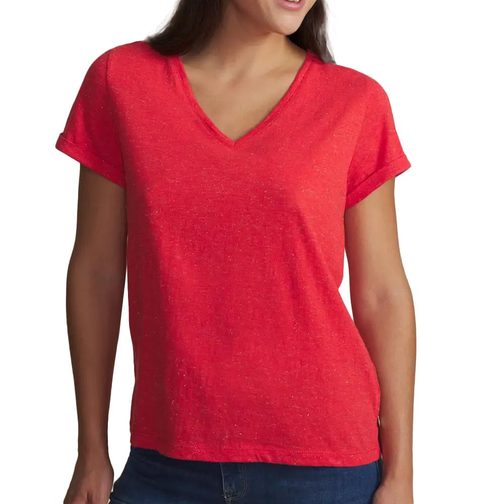 Women’s Red T-shirt TBS ADINATEE 29418 affordable