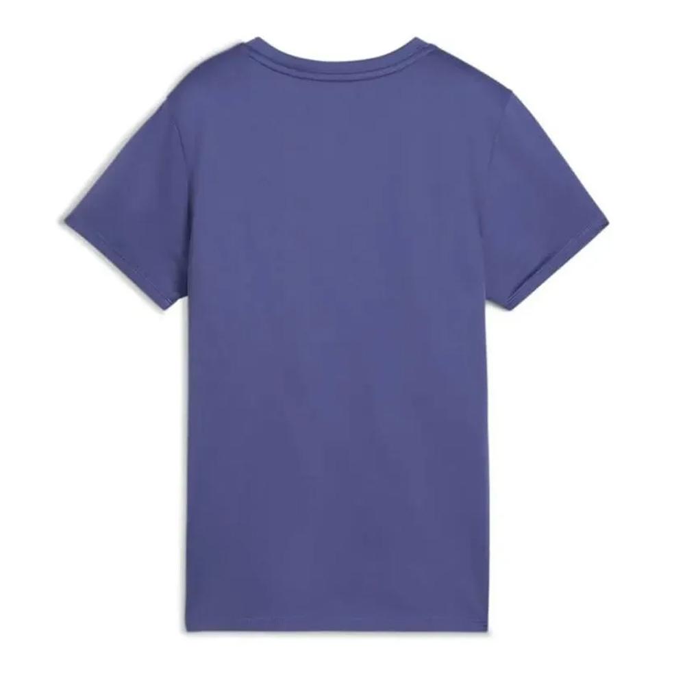 T-Shirt Bleu Homme Puma Essential vue 2