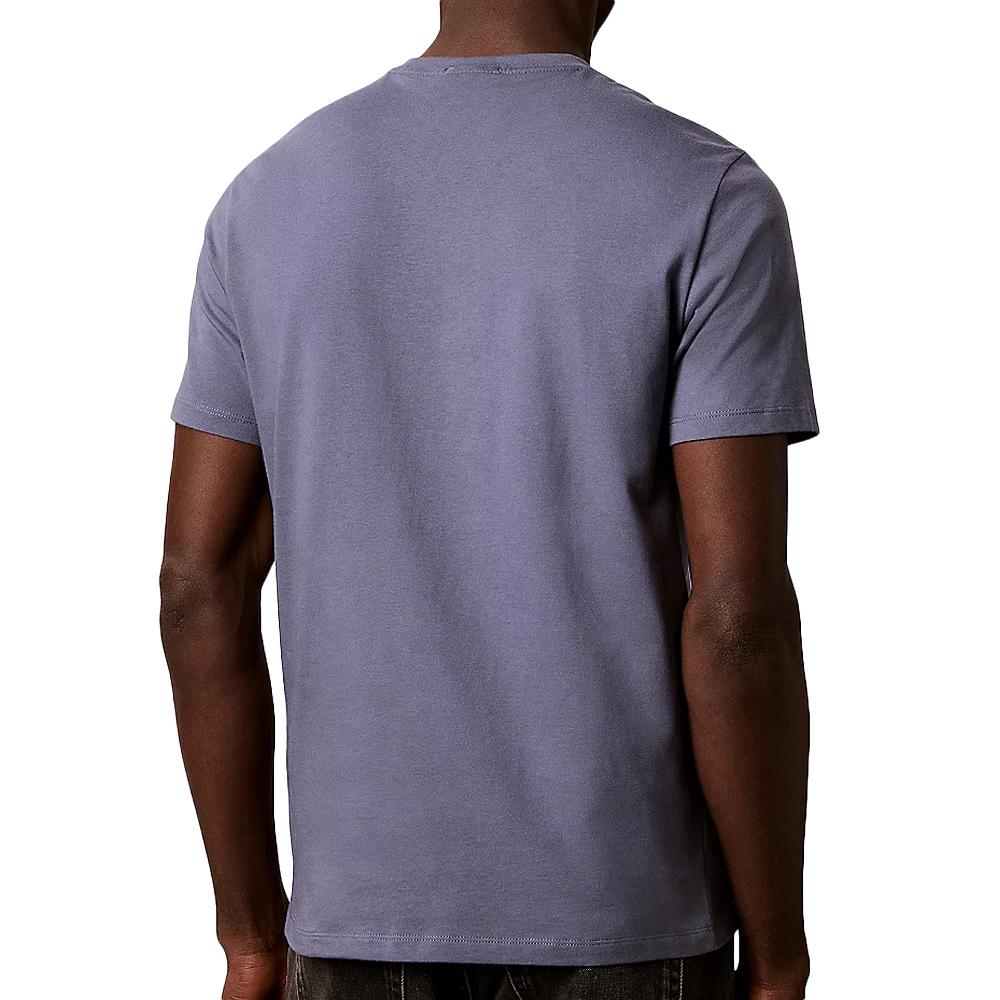 T-Shirt Gris Bleuté Homme Calvin Klein Jeans Classic Monogram vue 2