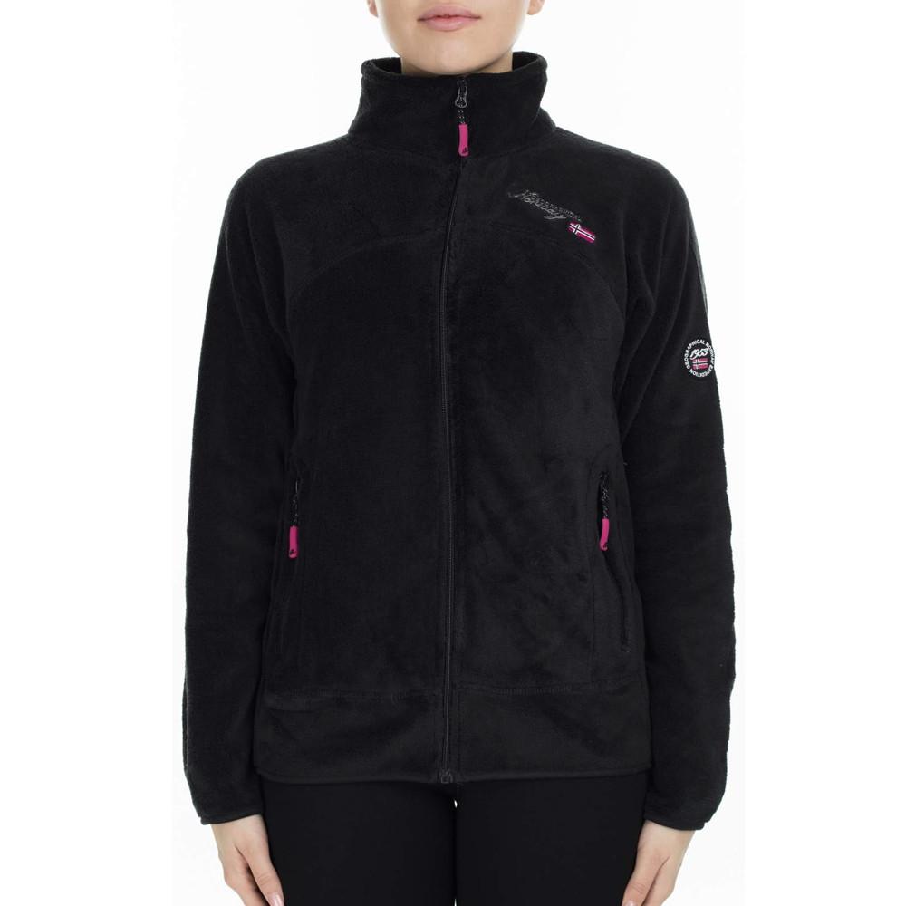 Veste polaire Noir femme geographical Norway Upaline pas cher