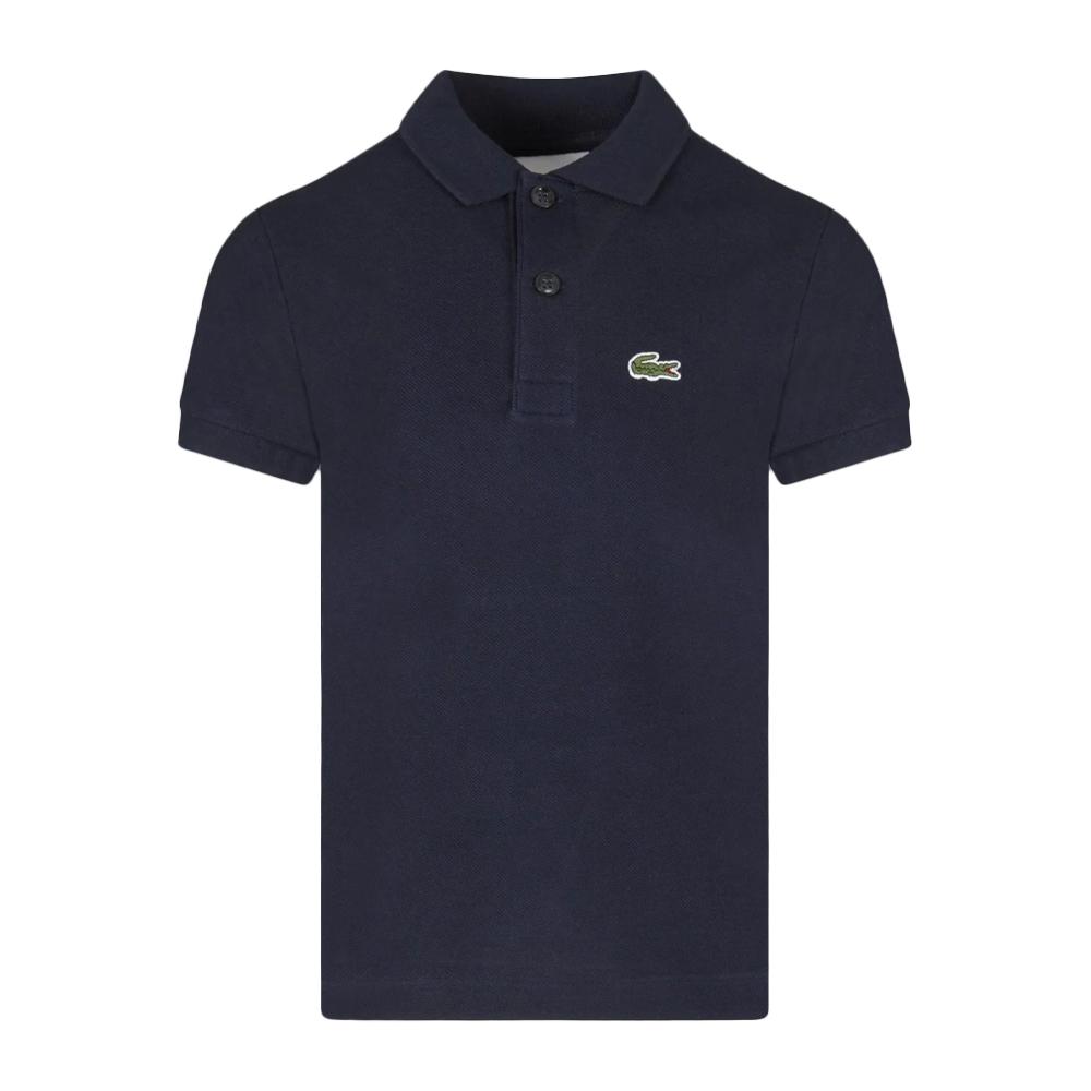 Polo Orange Marine Garçon Lacoste PJ2909 pas cher
