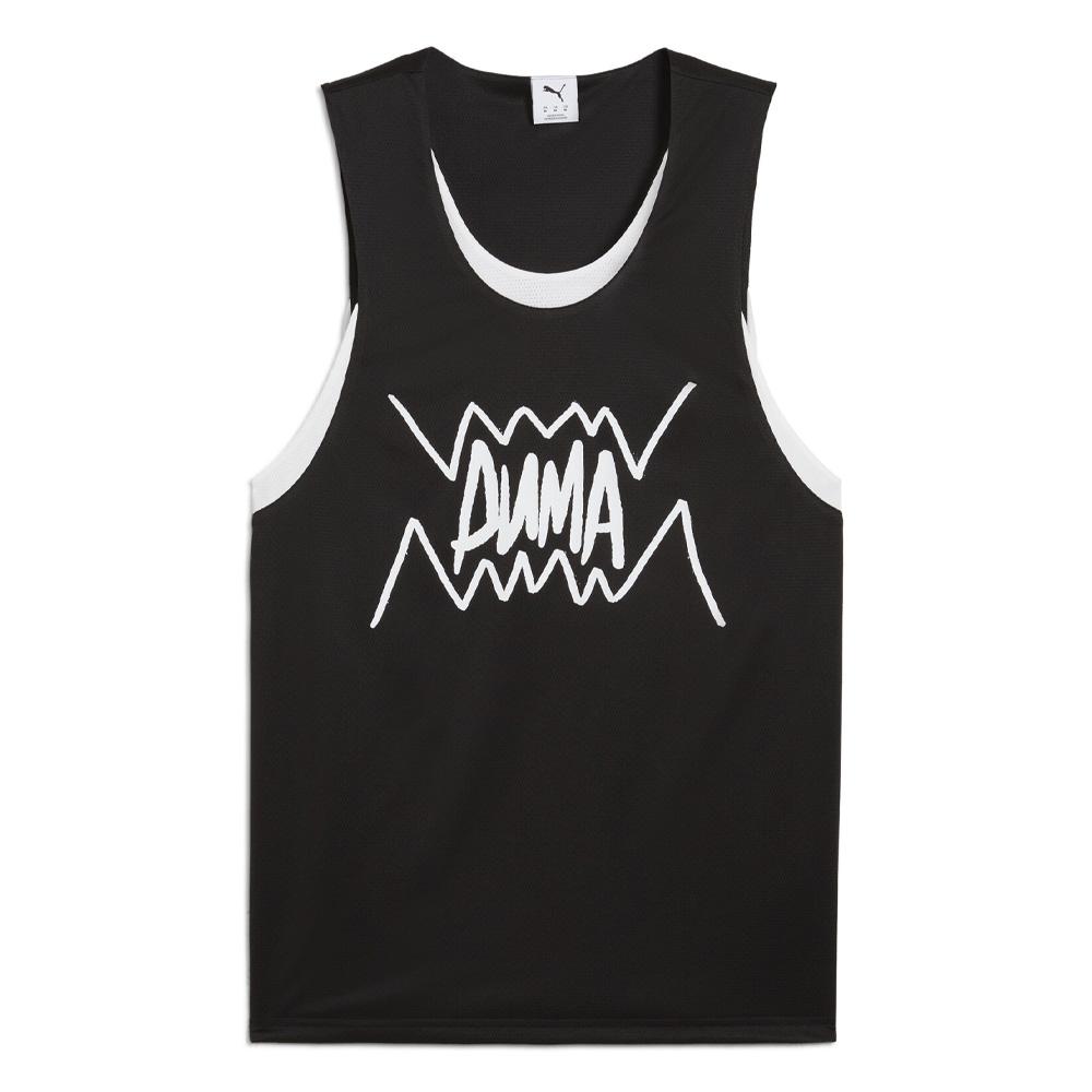 Débardeur de Basketball Noir Homme Puma Jaws Core Tank pas cher