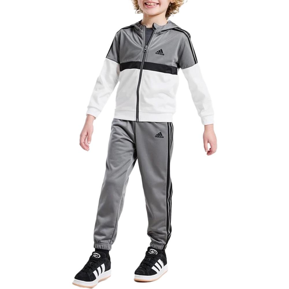 Survêtement Gris Garçon Adidas JW1739 pas cher