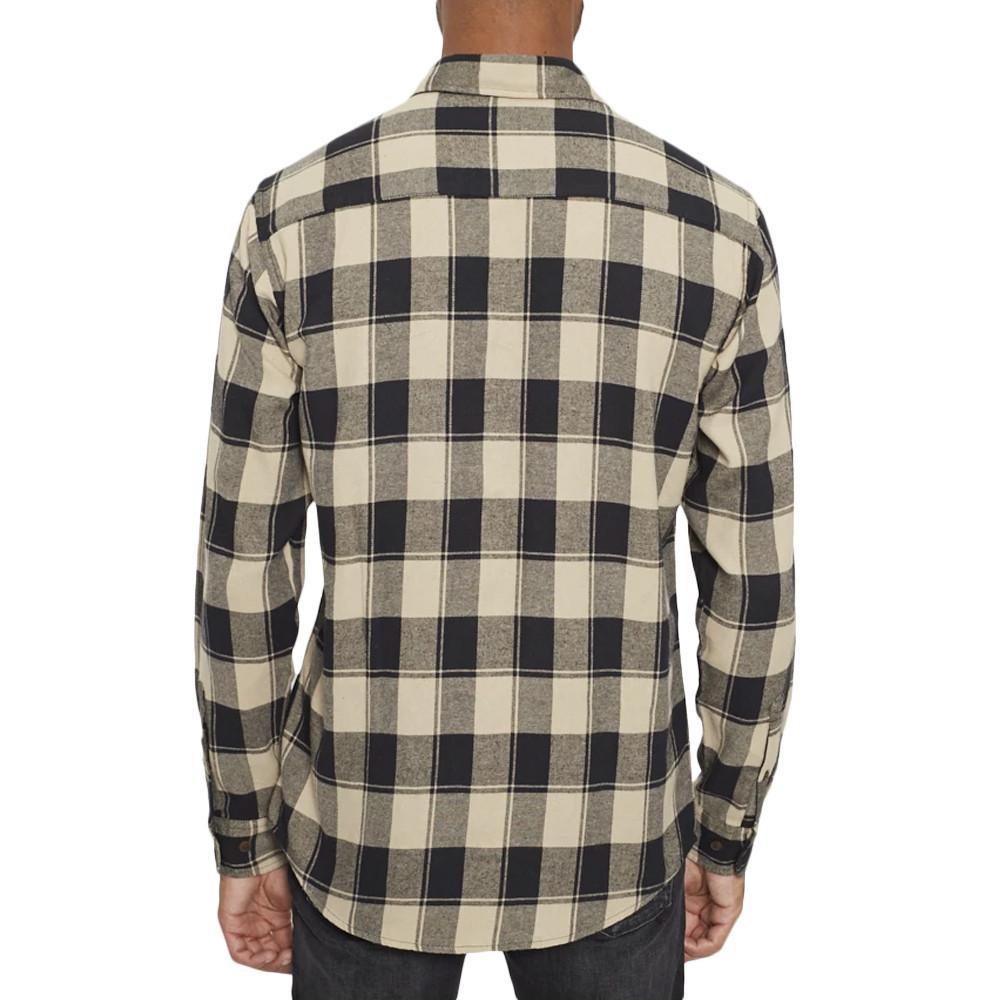 Chemise Noire/Beige Homme Jack and Jones Chester vue 2