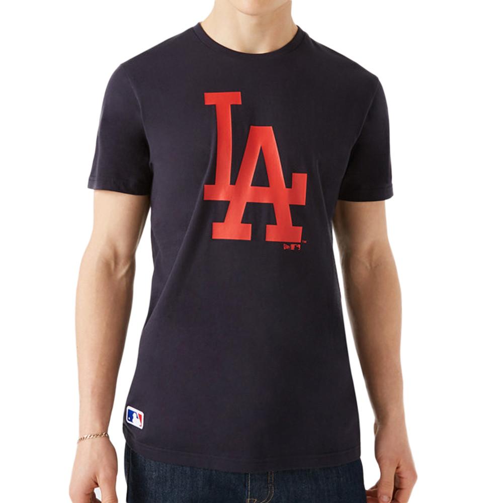 T-shirt Noir/Rouge Homme New Era Losdod pas cher
