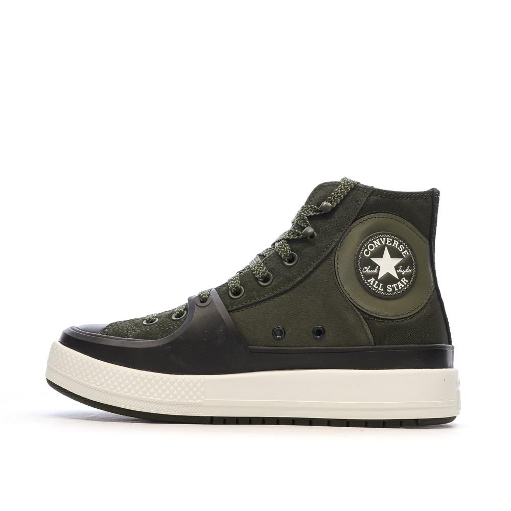 Baskets Kaki Homme Converse Chuck Taylor All Star Construct pas cher