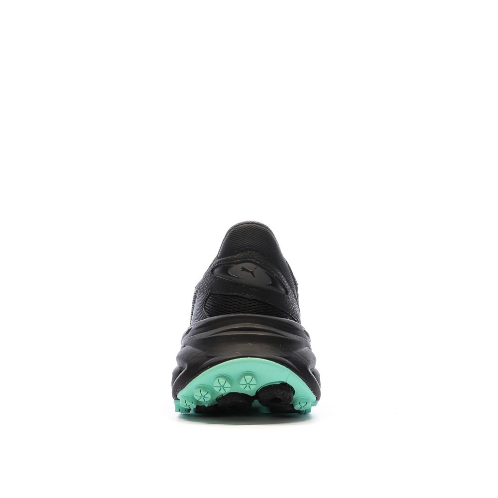 Baskets Noire/Turquoise Homme Puma Spirex vue 3