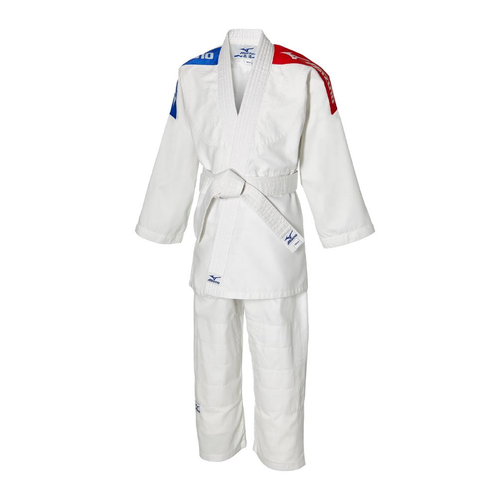 Kimono Blanc Garçon/Fille Mizuno 22GG1A1821 pas cher