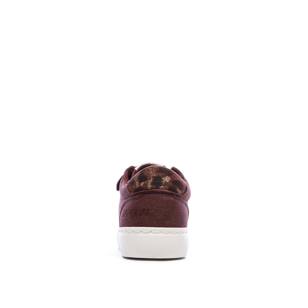 Baskets Bordeaux Femme Kaporal Tippyk vue 3