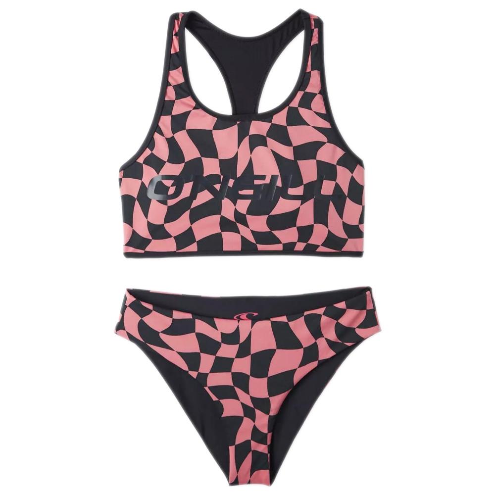 Maillot de bain Rose/Noir Fille O'Neill Active pas cher