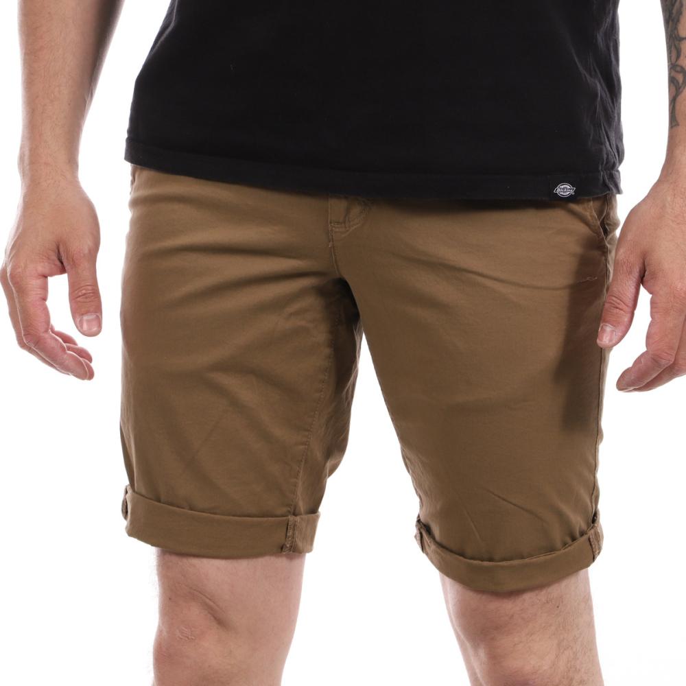 Short Marron Homme Teddy Smith Chino pas cher