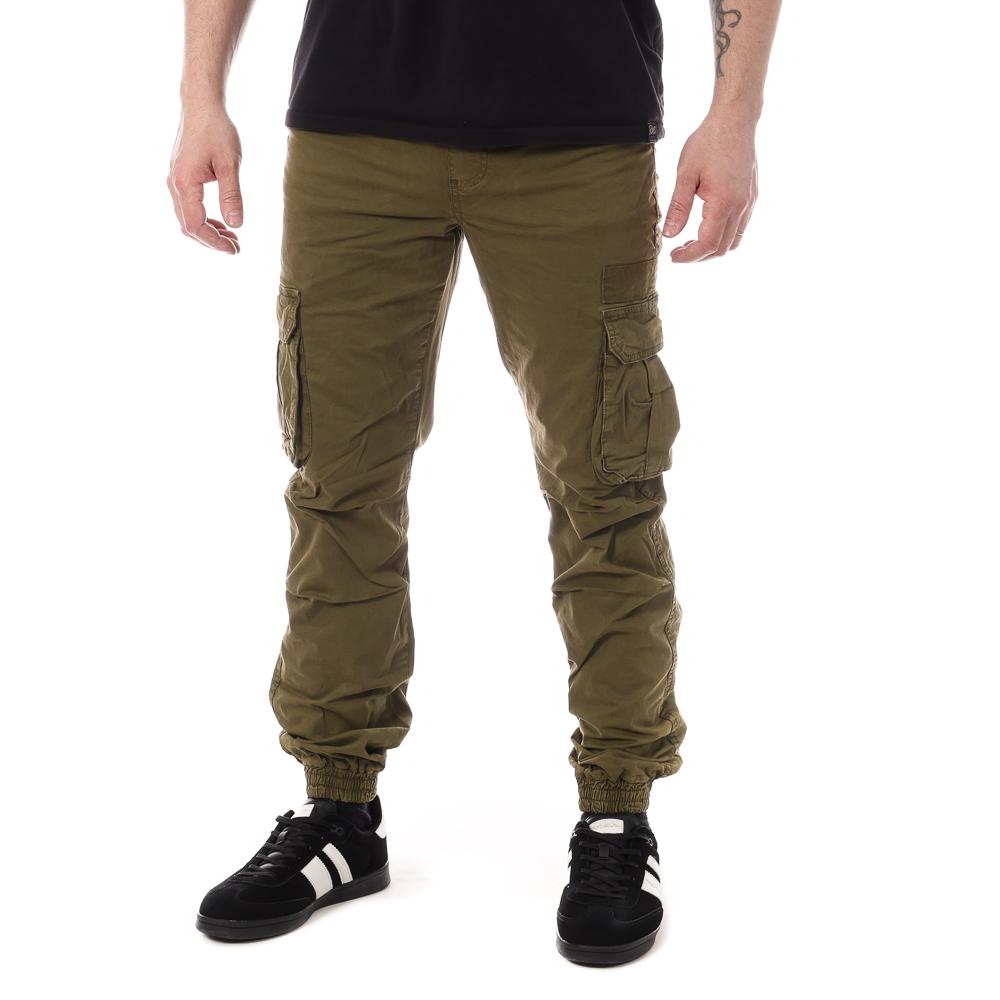 Pantalon Cargo Kaki Homme Paname Brothers Costa pas cher