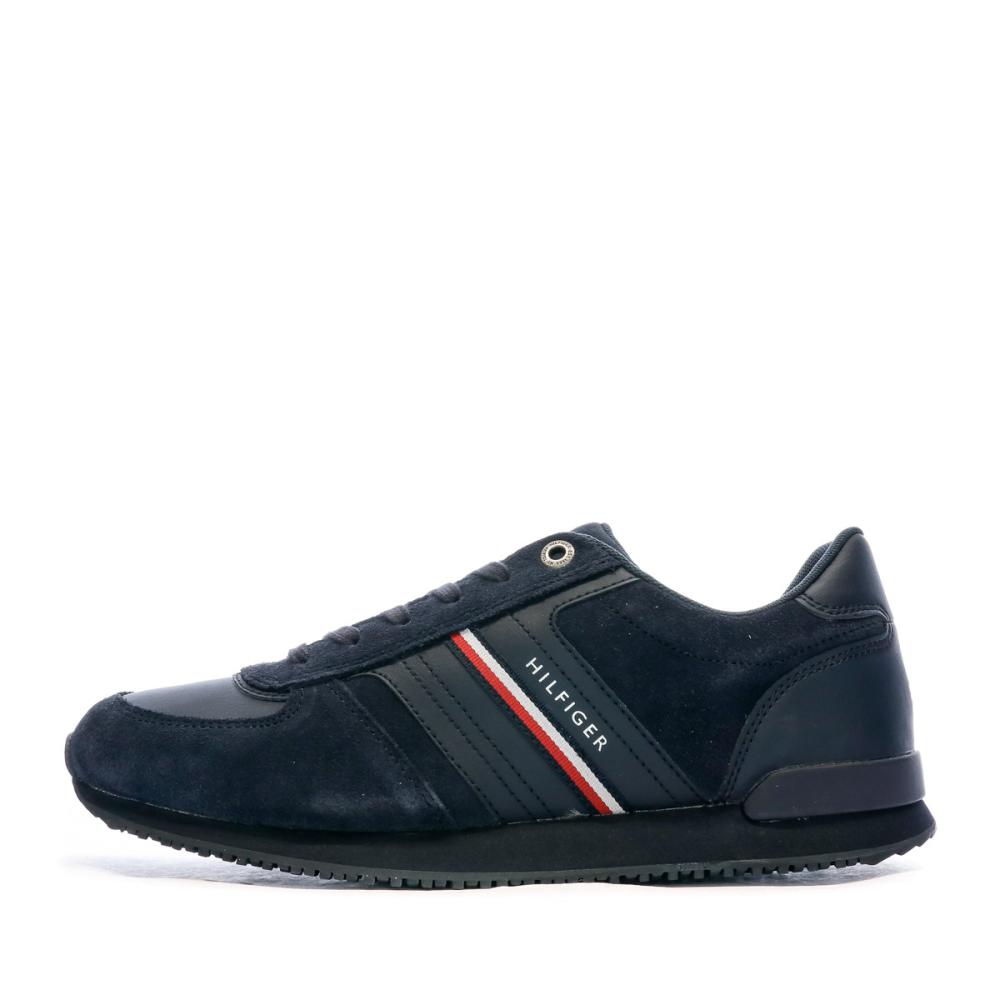 Baskets Marine Homme Tommy Hilfiger Dessert pas cher