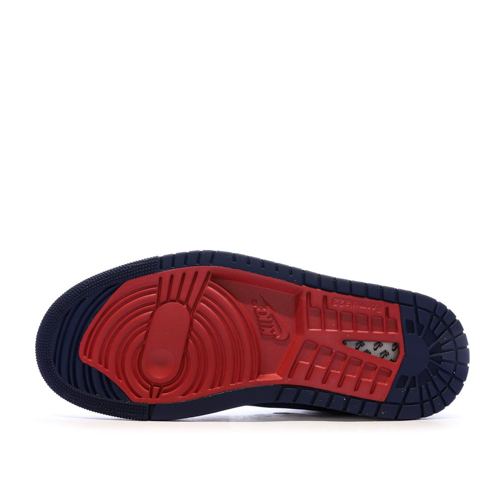 Nike Air Jordan 1 Zm Air Bleu/Gris Homme Nike vue 5