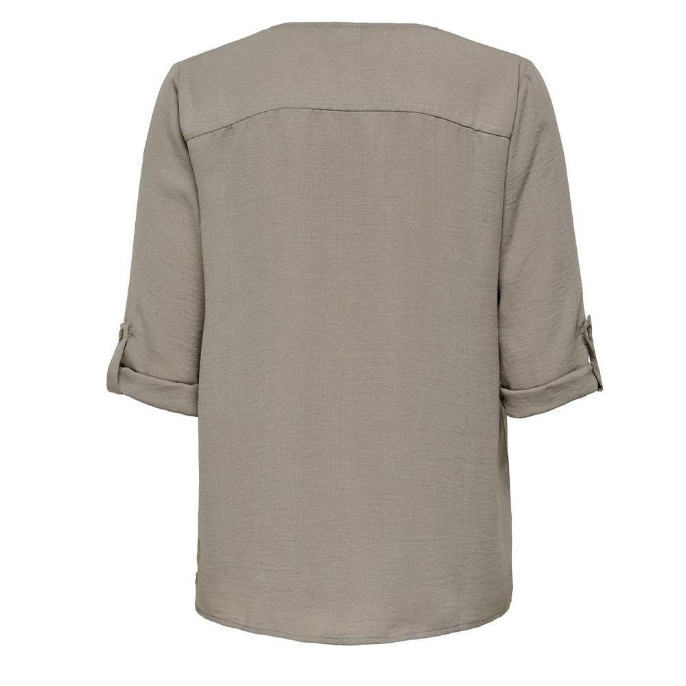 Blouse Taupe Femme JDY DIVYAA vue 2
