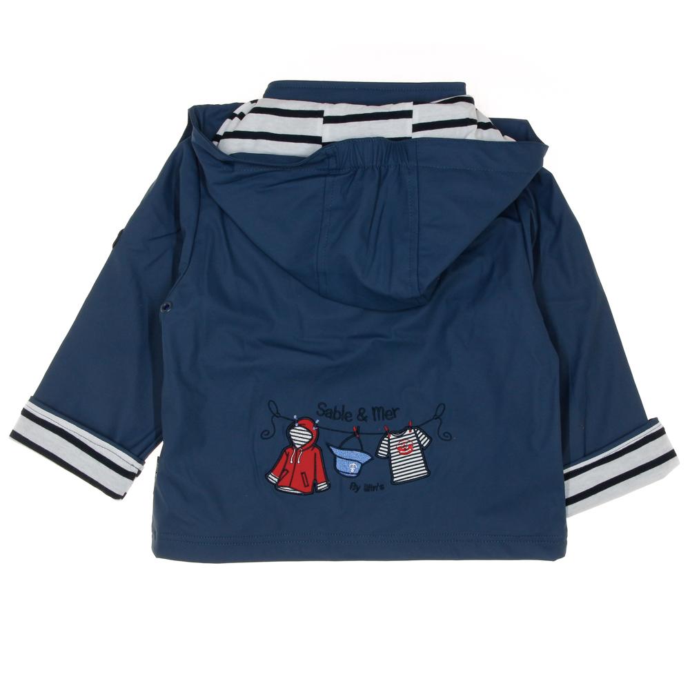 Parka ciré Bleu Foncé Fille Win's Junior vue 2