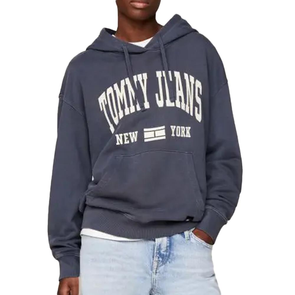 Sweat Marine Femme Tommy Hilfiger Washed pas cher