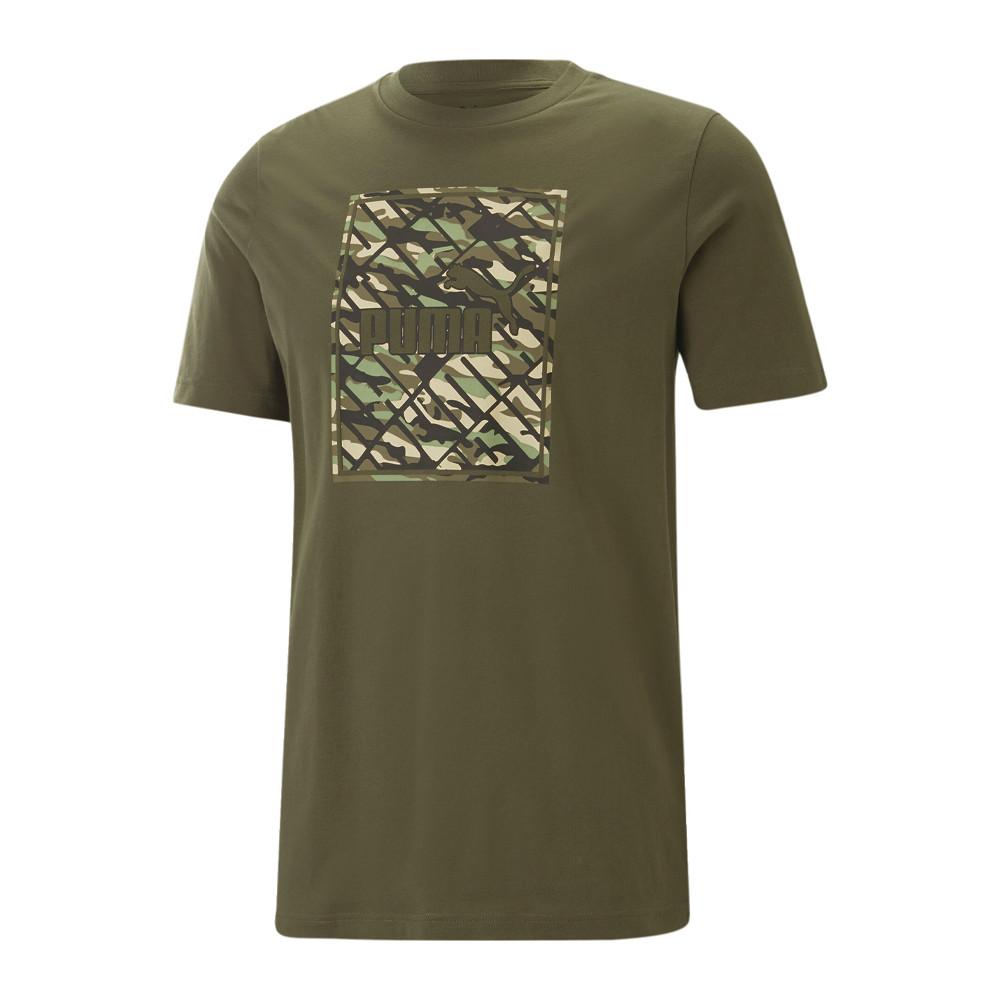 T-shirt Kaki Homme Puma Graphics pas cher