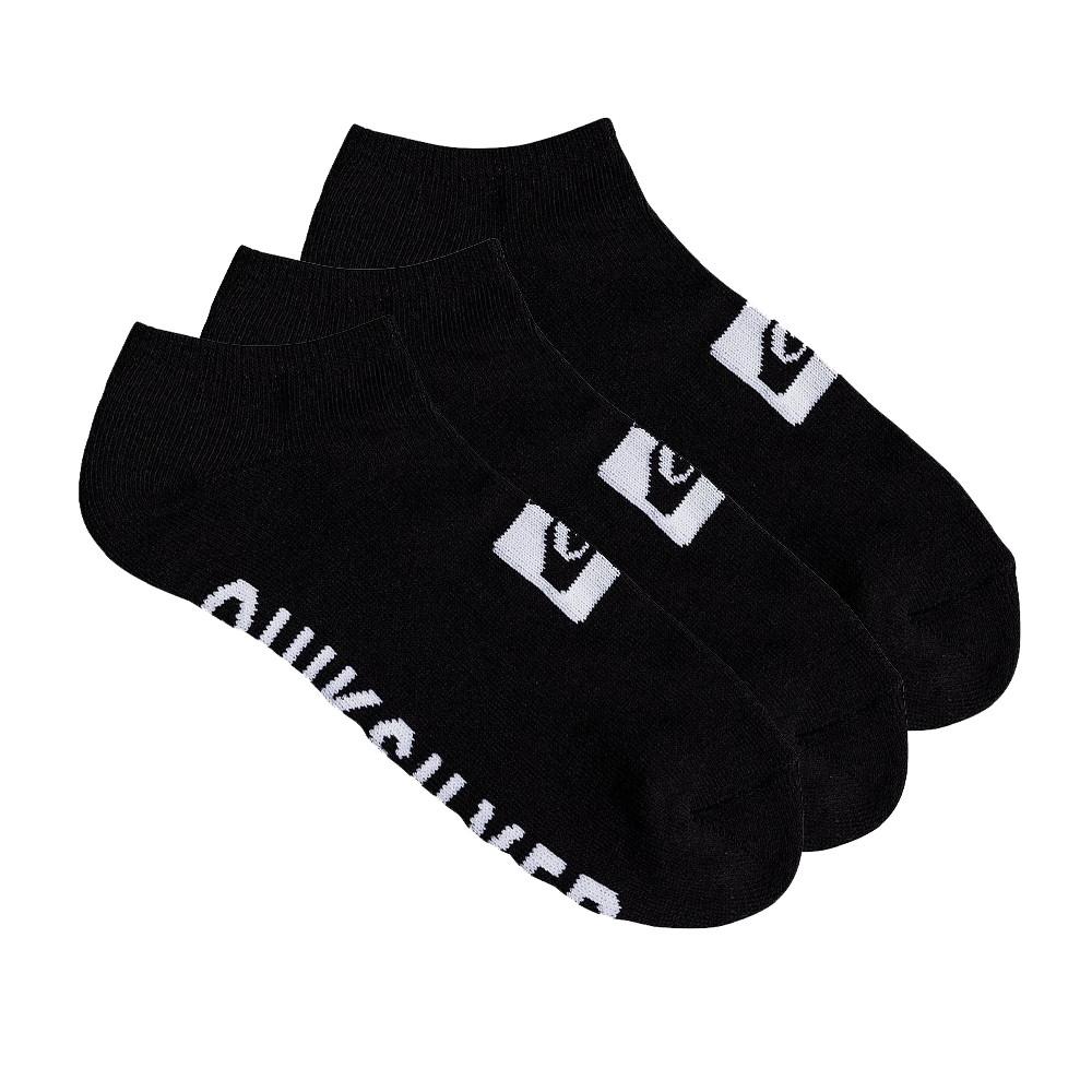 x3 Paires de Chaussettes Noir/Blanc Homme Quiksilver Ast pas cher