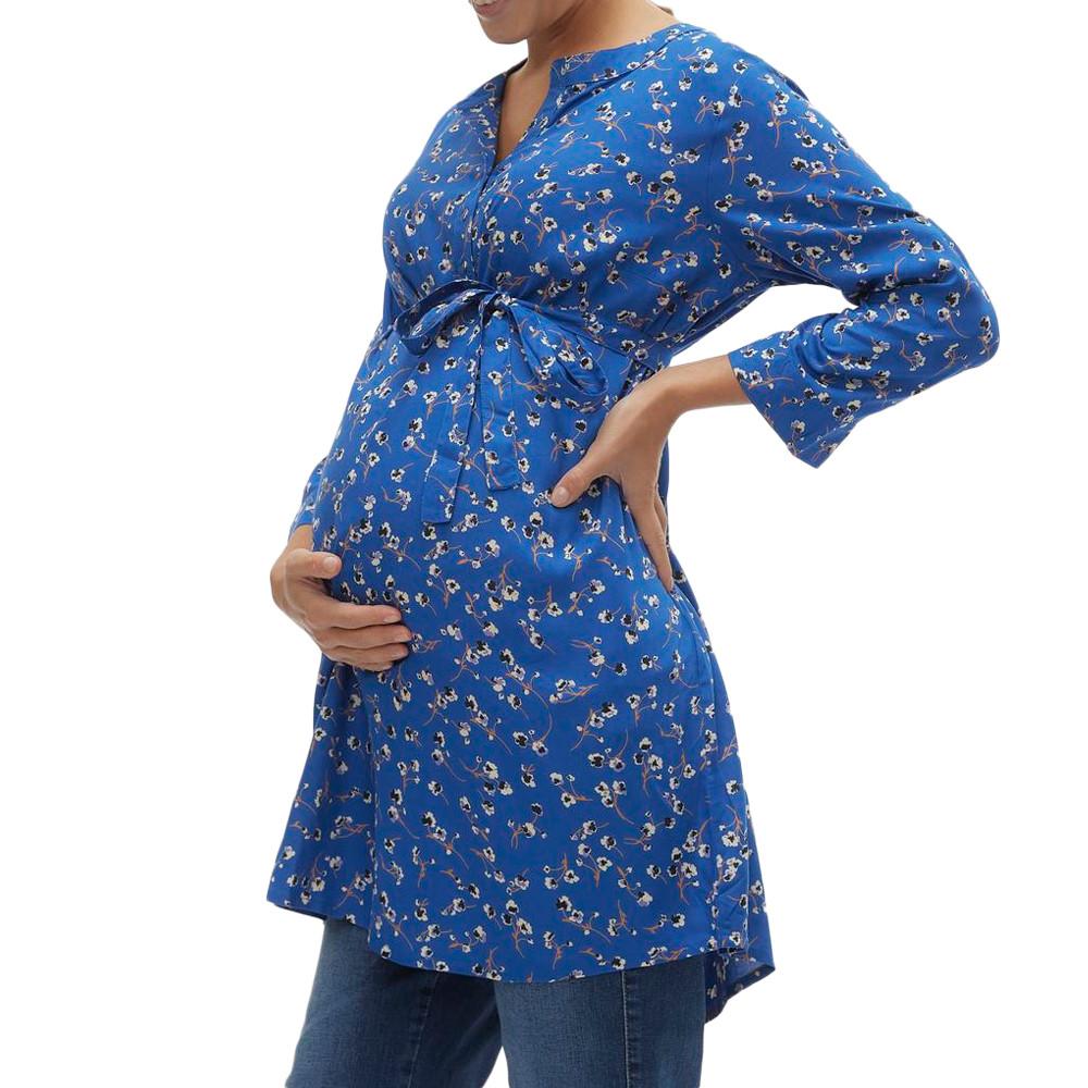 Tunique Bleu Femme Mamalicious Levie pas cher