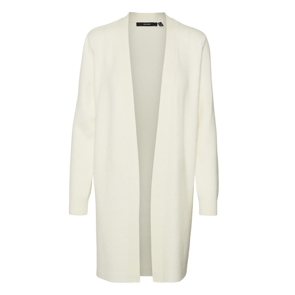 Gilet Long Blanc Femme Vero Moda Nancy pas cher
