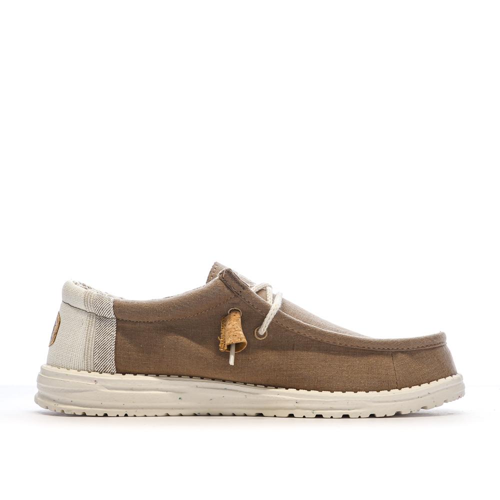 Chaussures Marrons Homme Hey Dude Wally Break vue 2