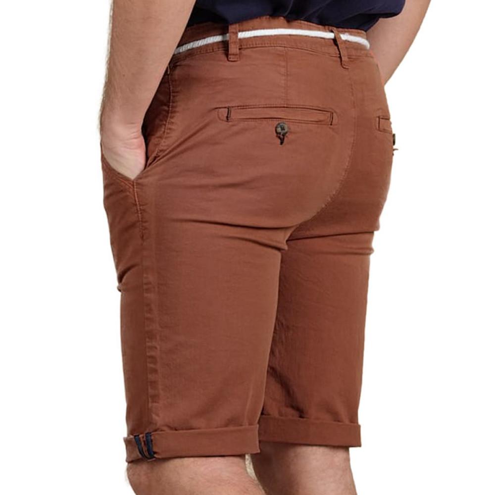 Short Marron Homme Deeluxe Karma vue 2