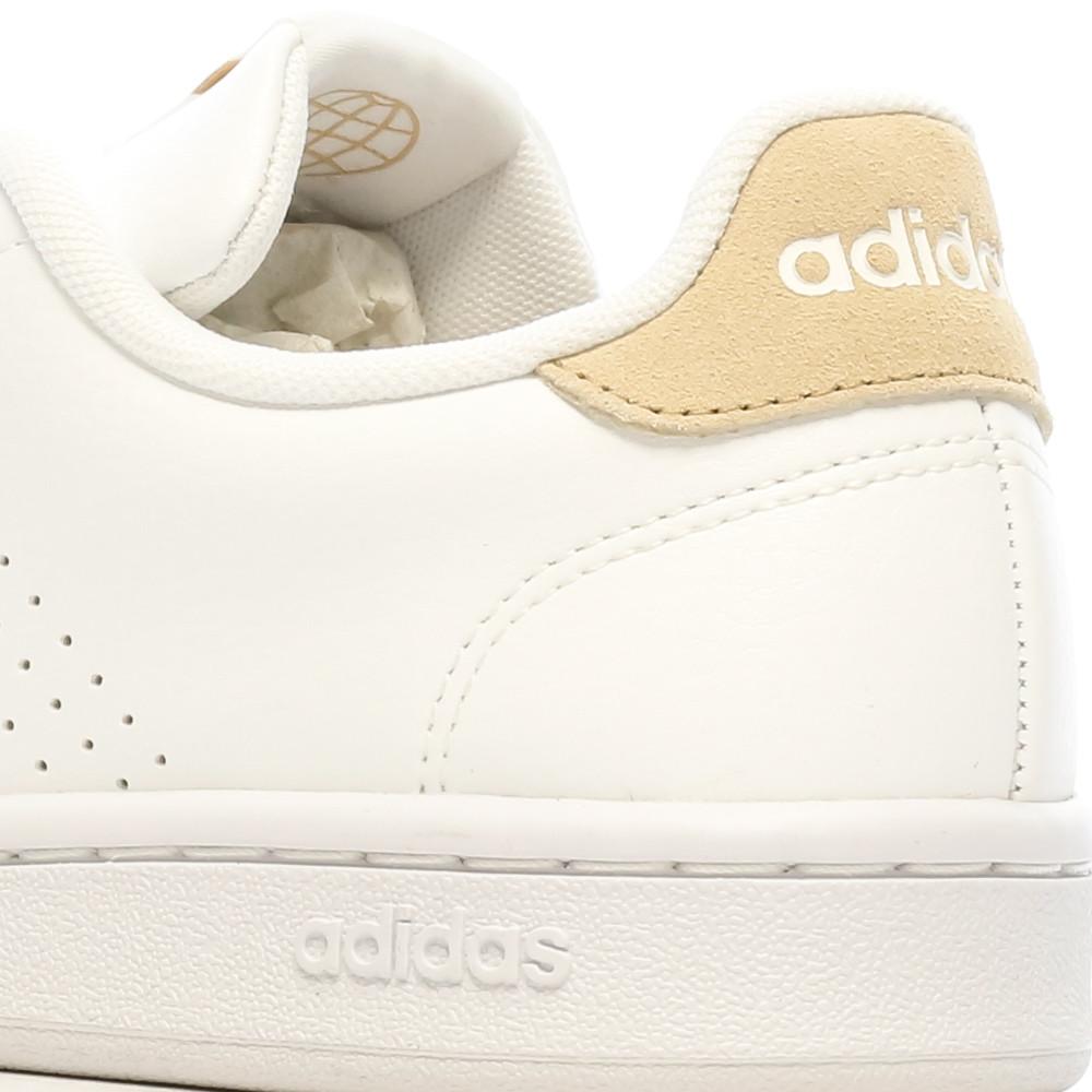Baskets Blanches/Beige Femme Adidas Advantage vue 7