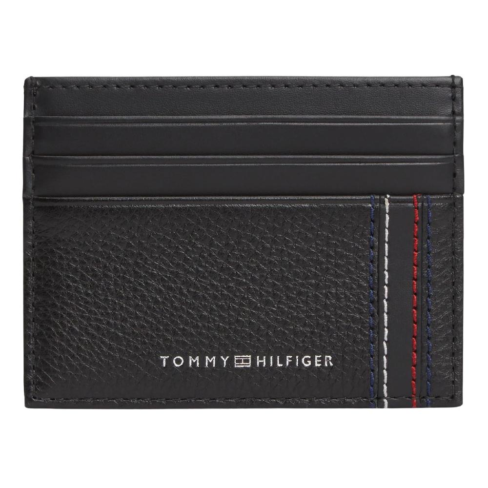 Porte carte Marine Homme Tommy Hilfiger Th Central Cc Holder pas cher