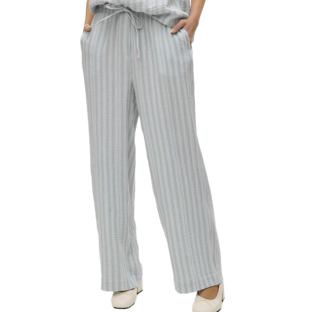 Pantalon fluide Bleu Femme Vero Moda Nanna pas cher