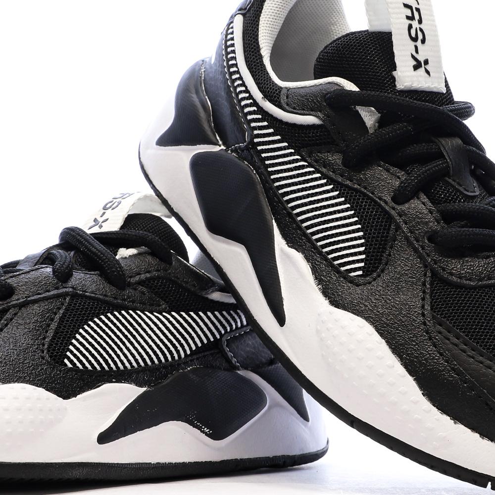 Baskets Noir Garçon Puma Rs-x vue 6