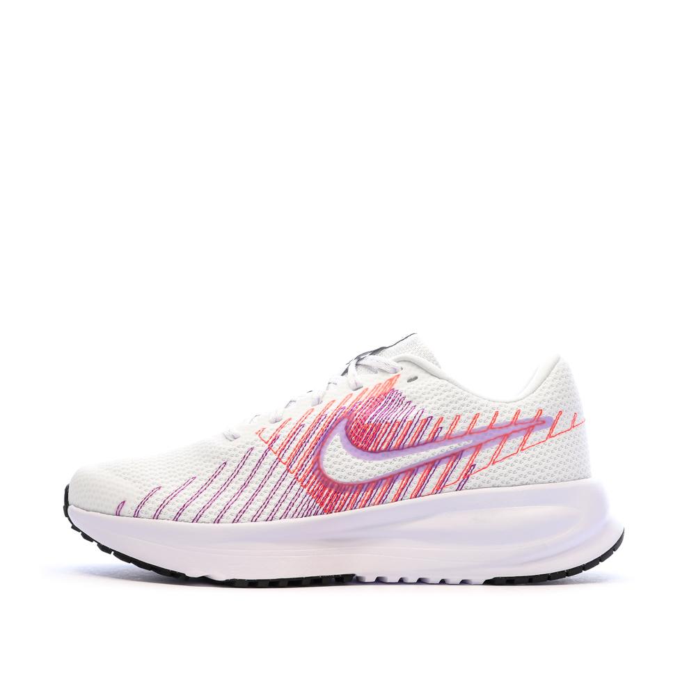 Chaussures de running Blanches/Roses Femme Nike Defy pas cher