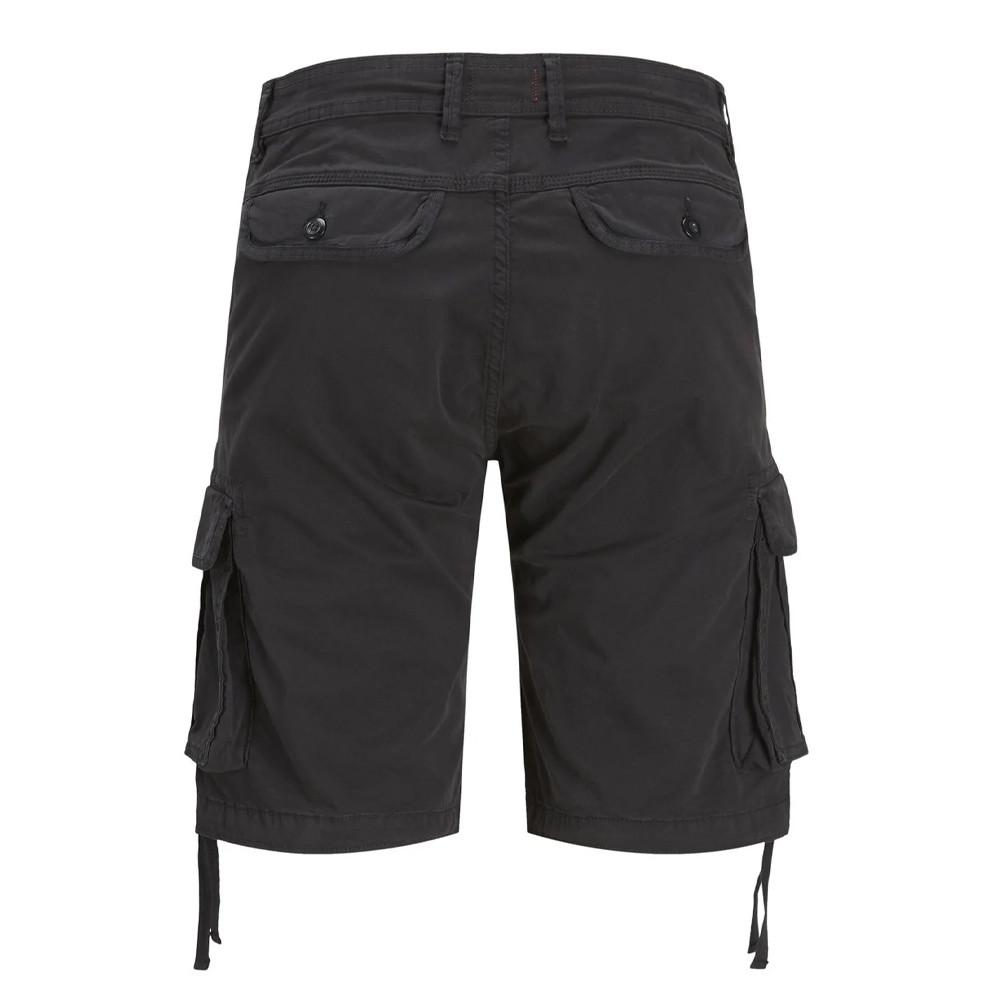 Bermuda Noir Homme Jack & Jones Cargo vue 2