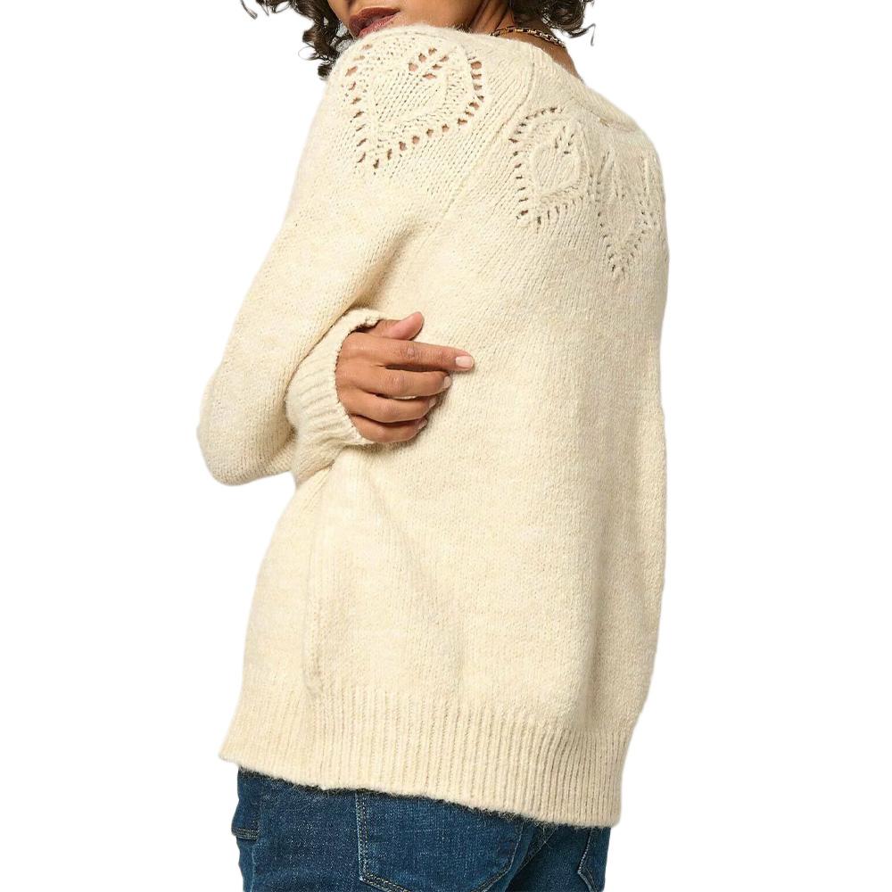 Women's Beige Sweater Kaporal MUSE Photo of the Espace des Marques %store% store - view of %key%