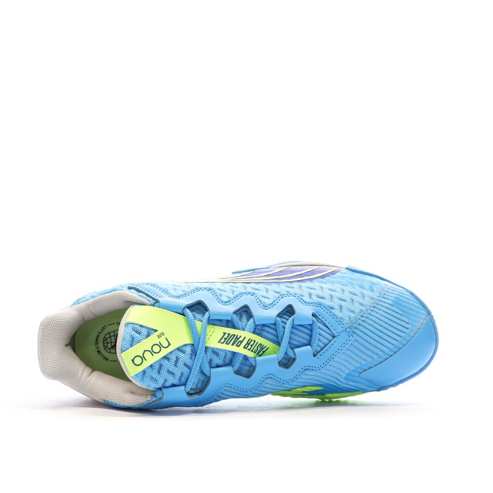 Chaussures de Padel Bleu Clair/Vert Homme Puma Nova Court vue 4
