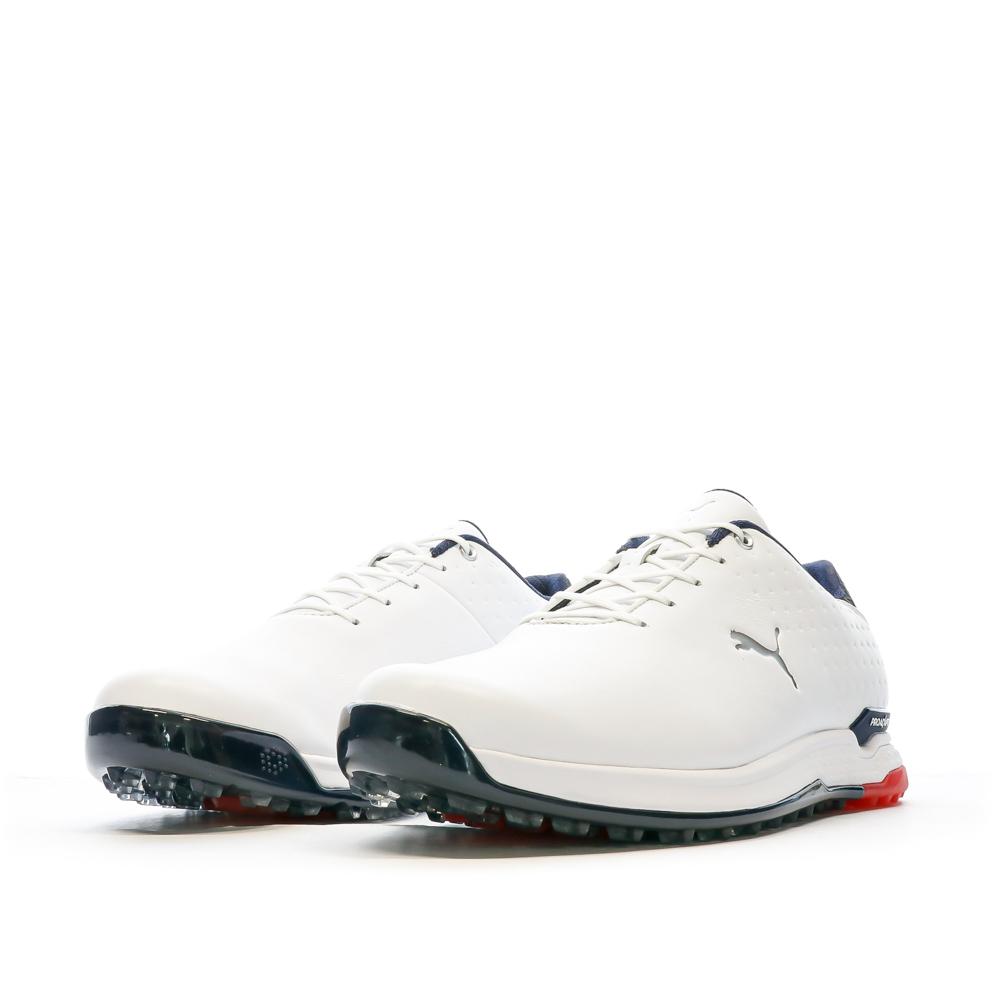 Chaussures de golf Blanc Homme Puma Padapt Alphcat vue 6