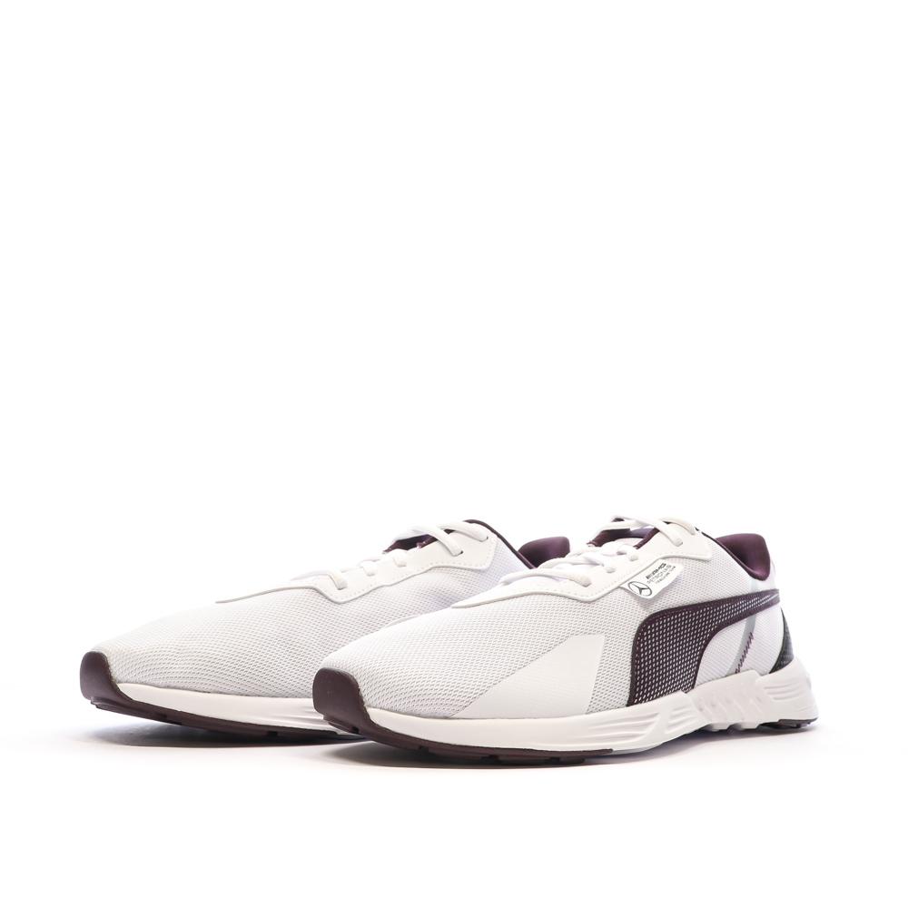 Baskets Blanches/Prunes Homme Puma AMG MAPF1 Tiburion vue 6