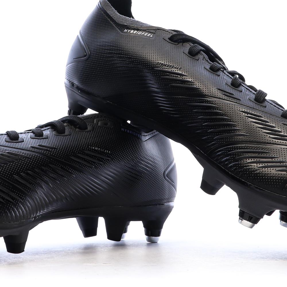 Chaussures de Foot Noires Homme Adidas Predator League SG vue 7