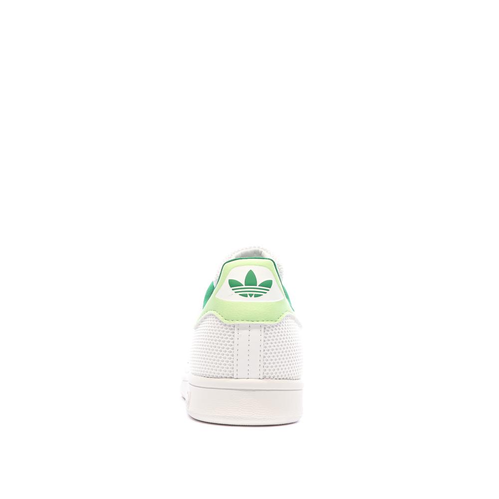 Baskets Blanches/Vertes Homme Adidas Stan Smith ID3116 vue 3
