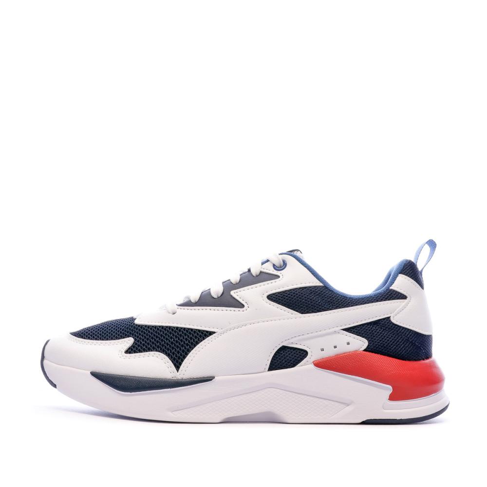 Baskets Blanches/Marines Homme Puma X-Ray Lite pas cher