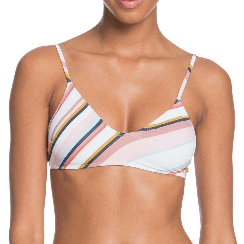 Haut De Bikini Blanc Femme Roxy Beach Classics pas cher