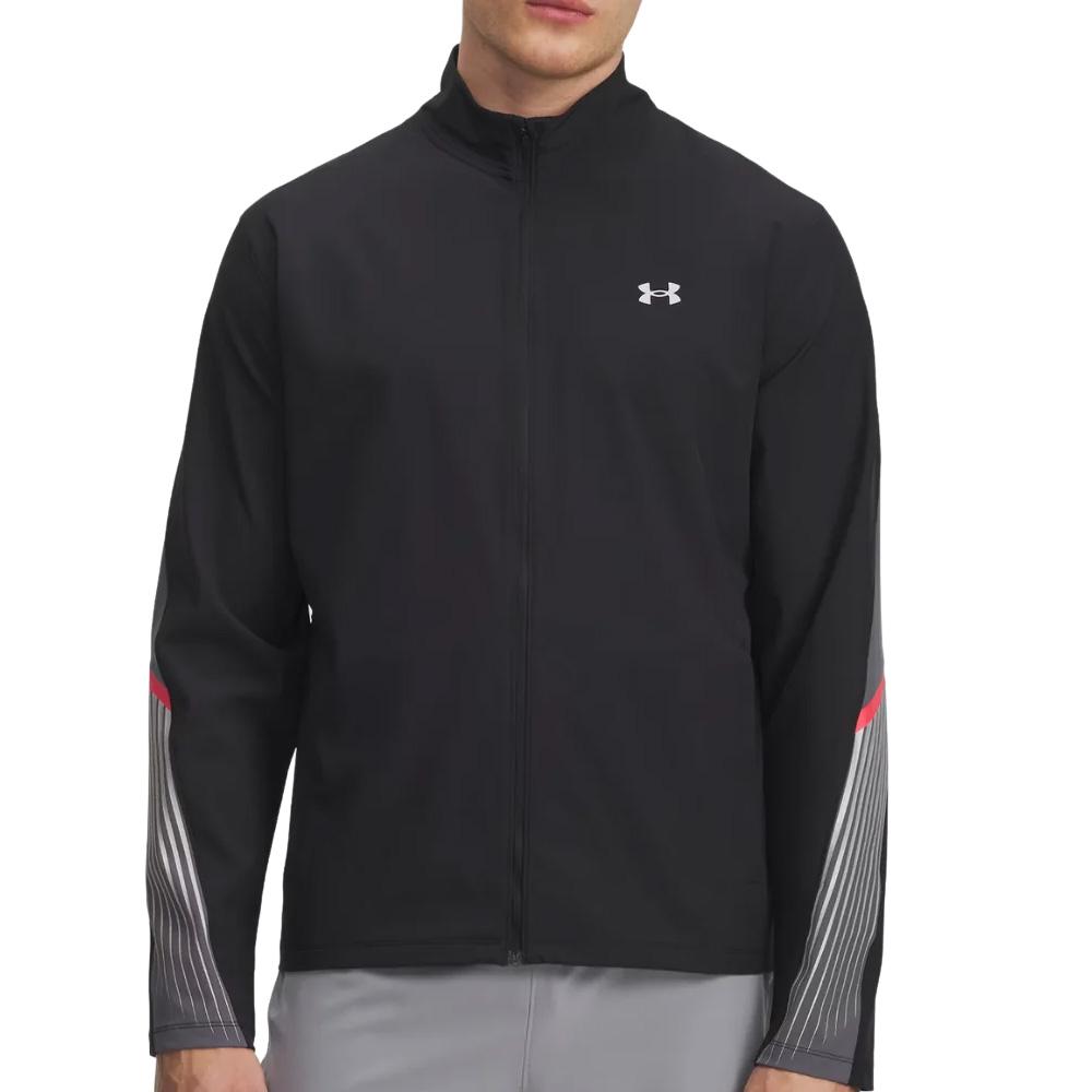 Veste de survêtement Noire Homme Under Armour Velociti pas cher