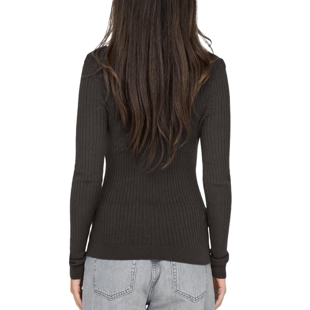 Pull Gris Foncé Femme Only Karol vue 2
