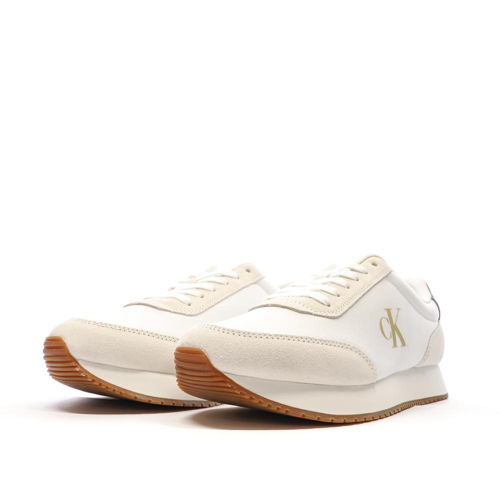 Baskets Blanches Homme Calvin Klein Jeans Retro vue 6