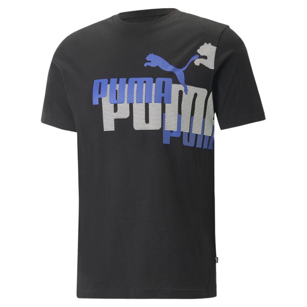 T-shirt Noir/Bleu Homme Puma Power pas cher