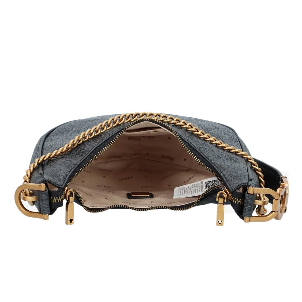 Sac à Main Noir/Gris Femme Guess Dagan Convertible vue 3