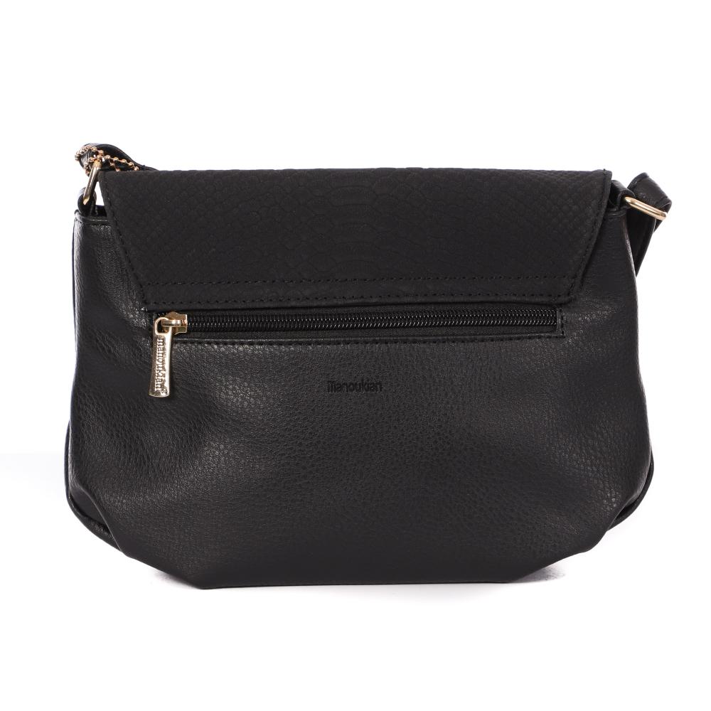 Sac bandoulière Noir Femme Manoukian Amy vue 2